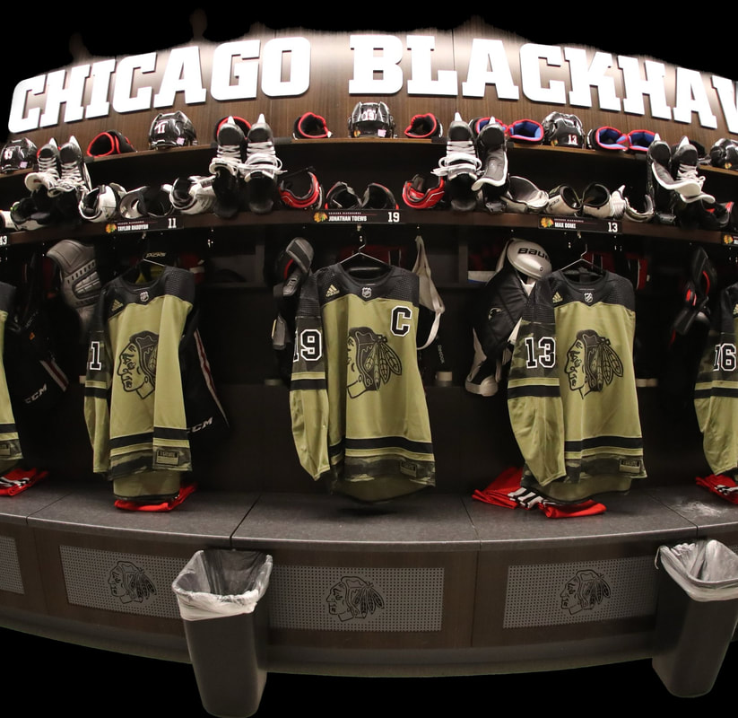 Blackhawks announced their 'reverse retro' jersey schedule for